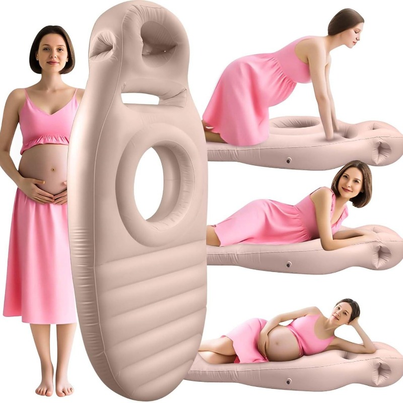Nursing Pillow Breastfeeding - Opblaasbare yogamat voor zwangerschap met holle