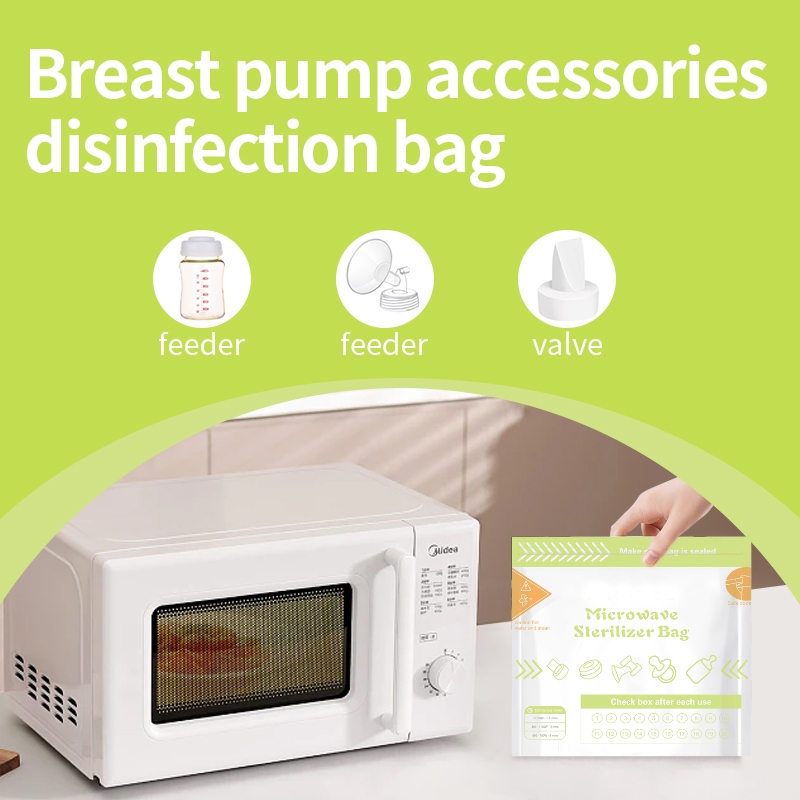Zwitsal Baby Products - 10 stuks herbruikbare BPA-vrije magnetronsterilisatorzakjes voor