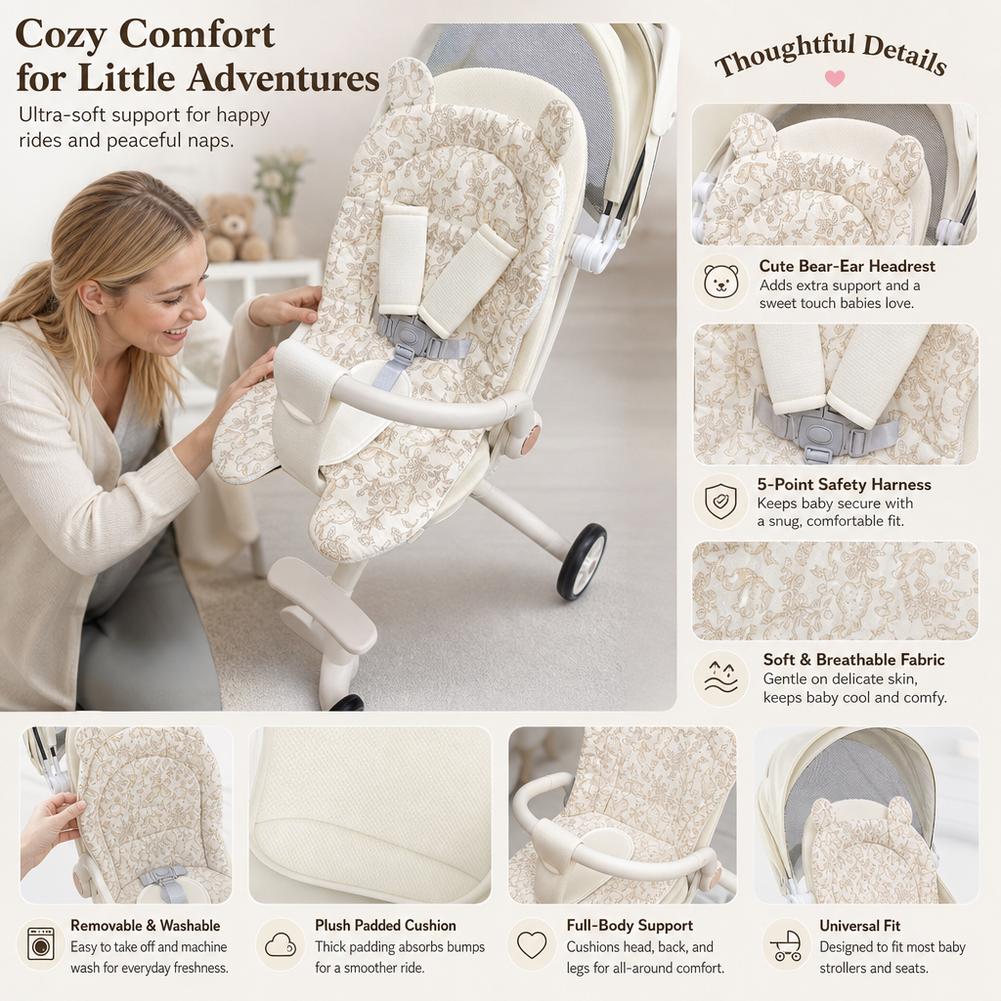 Zitkussen voor kinderwagen, za - Infant Car Seat Cover recensie en prijs